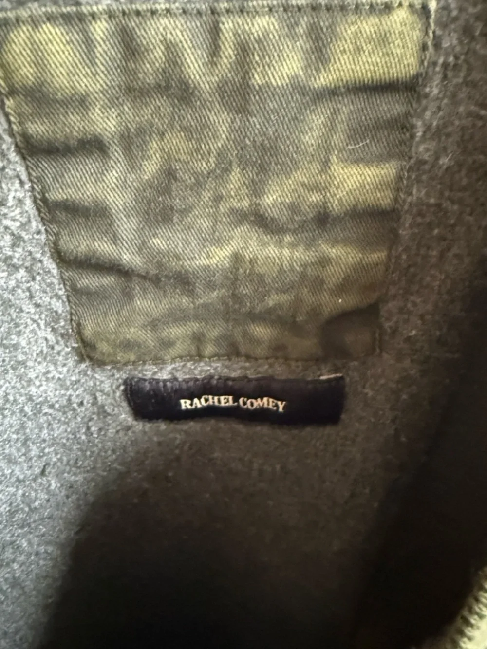 Rachel Comey Olive Green Fond Sweatshirt Size M/L (never worn)! - Picture 3 of 5